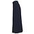 Gonna maxi a balze Max Mara in lana blu navy - vista 6