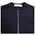 Abito midi svasato con zip Dior in poliestere blu navy - vista 5