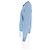 Autre Marque M. P. Pull en coton bleu à col ouvert texturé - vue 5