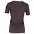 Camiseta con bolsillo Alexander Wang en algodón marrón Castaño Roja - vista 3