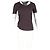 Camiseta con bolsillo Alexander Wang en algodón marrón Castaño Roja - vista 4