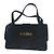 Jacquemus Le Sac Minho Mini Borsa in Nubuck in Pelle Scamosciata Nera Nero - vista 10