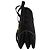 Jacquemus Le Sac Minho Mini Borsa in Nubuck in Pelle Scamosciata Nera Nero - vista 9