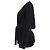 Schwarzer Wollcardigan mit Moncler-Logo - Ansicht 2