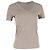 Camiseta de cuello redondo con bolsillo en algodón marrón de Alexander Wang Castaño Roja