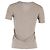 Camiseta de cuello redondo con bolsillo en algodón marrón de Alexander Wang Castaño Roja - vista 3
