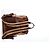 Zaino multi-tasche Brunello Cucinelli in suede marrone - vista 10