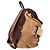 Zaino multi-tasche Brunello Cucinelli in suede marrone - vista 2