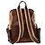 Zaino multi-tasche Brunello Cucinelli in suede marrone - vista 3