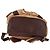 Zaino multi-tasche Brunello Cucinelli in suede marrone - vista 4