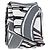 Foulard Twilly Hermès Twillon Jeu De Soie Grigio Nero in Seta Multicolore - vista 2