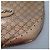 Bolsa de ombro Gucci Charlotte em couro dourado - vista 12
