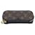 Louis Vuitton Monogram Etui Lunette Glass Case GM Brown Cloth  ref.2061727