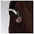 Bulgari Borsa a mano BVLGARI in suede 2 in 1 marrone argento autentica bs22466 - vista 10