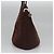 Bulgari Borsa a mano BVLGARI in suede 2 in 1 marrone argento autentica bs22466 - vista 4