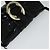 Bulgari Borsa a spalla BVLGARI Chandra Smalto Nero Auth bs22120 - vista 6