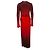 Autre Marque Johanna Ortiz, Rotes Midi-Kleid Dschungelmythos - Ansicht 3