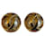 Orecchini Chanel CC Logo con Perle Oro Gold hardware  - vista 1