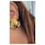 Orecchini Chanel CC Logo con Perle Oro Gold hardware  - vista 7