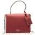 Valentino Garavani Borsa a spalla in pelle rossa con borchie Rosso