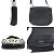 Borsa a spalla in pelle nera Prada Nero - vista 2