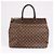 Borsa Louis Vuitton Damier Ebene Greenwich PM in marrone N41165 Verde