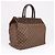 Borsa Louis Vuitton Damier Ebene Greenwich PM in marrone N41165 Verde - vista 2