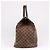 Borsa Louis Vuitton Damier Ebene Greenwich PM in marrone N41165 Verde - vista 5