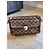 Borsa Louis Vuitton in pelle marrone - vista 14
