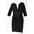Elie Saab Wollkleid Schwarz Größe 38 - Ansicht 3