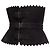 Alaïa Cintura statement in pelle scamosciata con ampie scallop di Azzedine Alaia - vista 2