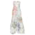 Autre Marque Monique Lhuillier Runway scribble print lace lace strapless midi dress Multiple colors Polyester  ref.2062876