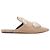 SANAYI 313 Sanayi Silberstoff bestickte Babouche Slipper Braun Beige - Ansicht 2