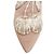 SANAYI 313 Sanayi Silberstoff bestickte Babouche Slipper Braun Beige - Ansicht 6
