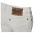 Jeans bootcut in denim jacquard con monogramma Louis Vuitton Bianco - vista 2