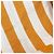 Hermès Borsa tote a righe Hermes Toile H Cannes MM Bianco Arancione - vista 9