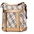 Borsa a tracolla Burberry Beige Nova Check Canvas - vista 2
