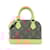Louis Vuitton Monogram Nano Alma Handbag Brown Cloth  ref.2064345