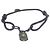 Bracciale charm nero Lockit Virgil Abloh di Louis Vuitton
