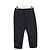 Balmain Drapierte gerade cropped Hose aus schwarzer Wolle - Ansicht 5