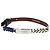 Bracciali Alexander McQueen per uomini in nero - vista 4