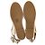 Chloé Espadrille Ankle Wrap Ingrid Ballerinas aus Creme-Canvas - Ansicht 6