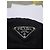 Schwarze Nylon-Beretmütze mit Prada-Logo-Plakette und Zugband - Ansicht 11