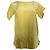 Blusa a maniche fluide Sandro in seta gialla Giallo