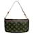Bolsa Pochette Acessórios Monograma Louis Vuitton Marrom Lona  ref.2064711