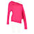 Tom Ford einseitiger asymmetrischer Pullover aus rosa Kaschmir Pink - Ansicht 4