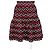 Falda mini estampada floral Alaïa en algodón negro Roja