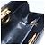 Borsa a spalla in pelle nera e oro Gancini Chain di Salvatore Ferragamo Auth bs22402 Noir Doré - vue 11