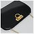 Borsa a spalla in pelle nera e oro Gancini Chain di Salvatore Ferragamo Auth bs22402 Noir Doré - vue 6