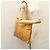 Autre Marque PRIMA CLASSE Borsa a Mano Pelle PVC Beige Marrone oro Auth am7609 D'oro - vista 22